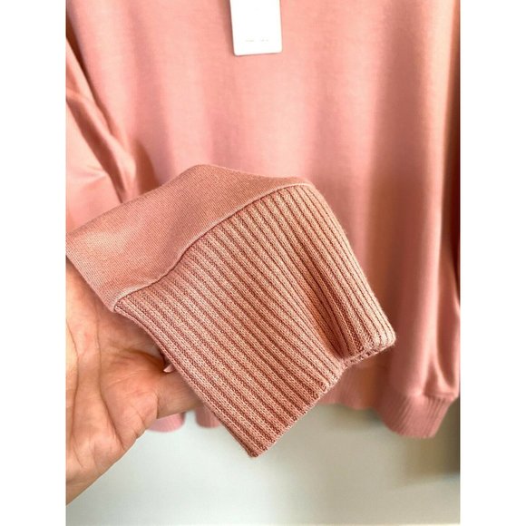 Splendid Women's Pullover Sweatshirt Pink Comfort - Picture 2 of 6